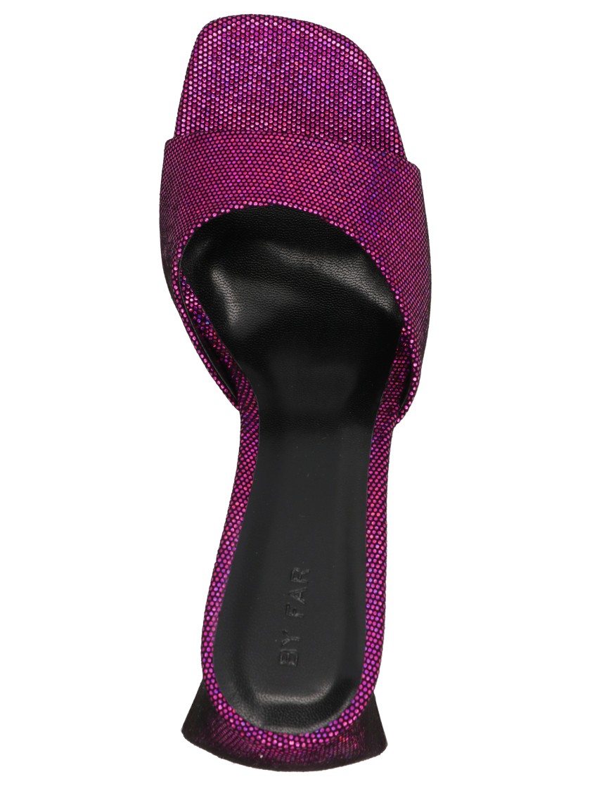 By Far 'michel' Sandals In Purple