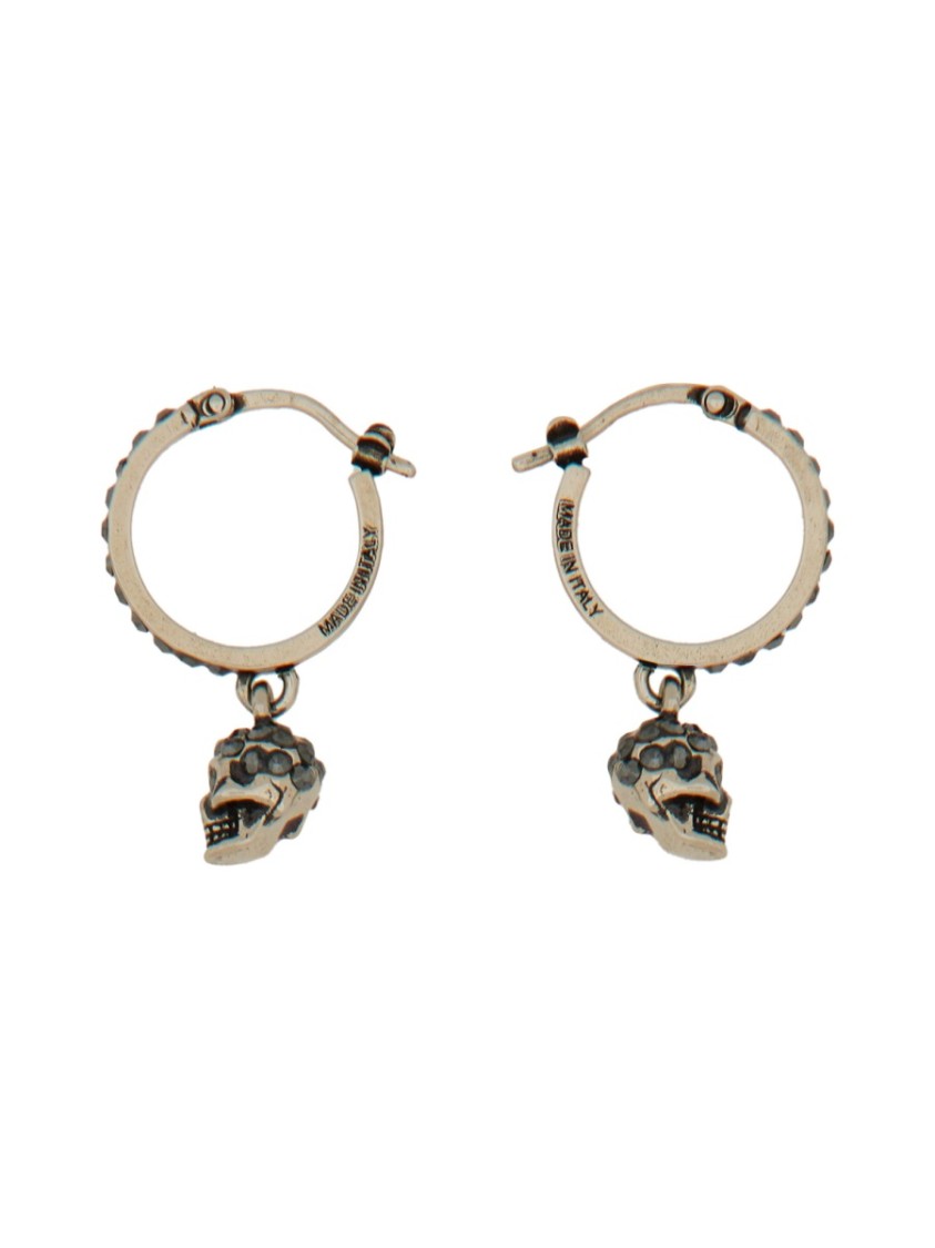 【関税&送料込】Alexander Mcqueen Orecchini A Cerchio Skull Alexander Mcqueen Orecchini A Cerchio Skull Earring | THE LIST