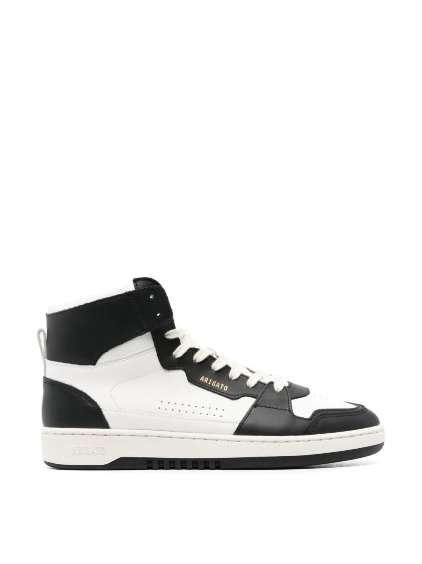 Axel Arigato Logo-laced High-top Sneakers In White