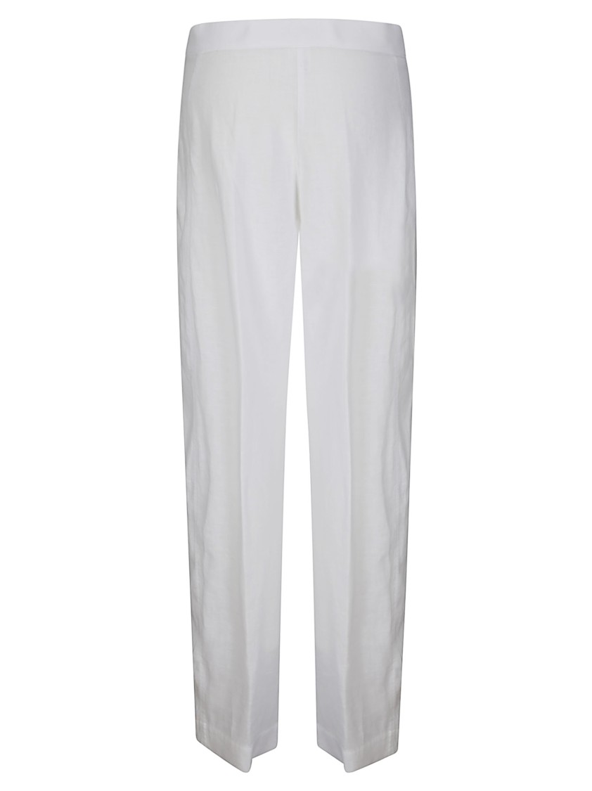 Stefano Mortari High-waisted Linen Trousers