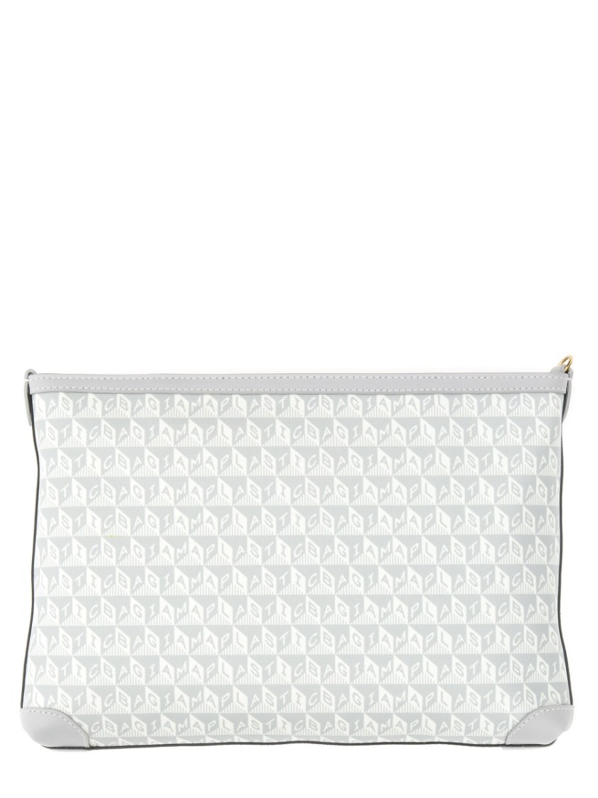 Anya Hindmarch I Am A Plastic Bag Coated-canvas Pouch