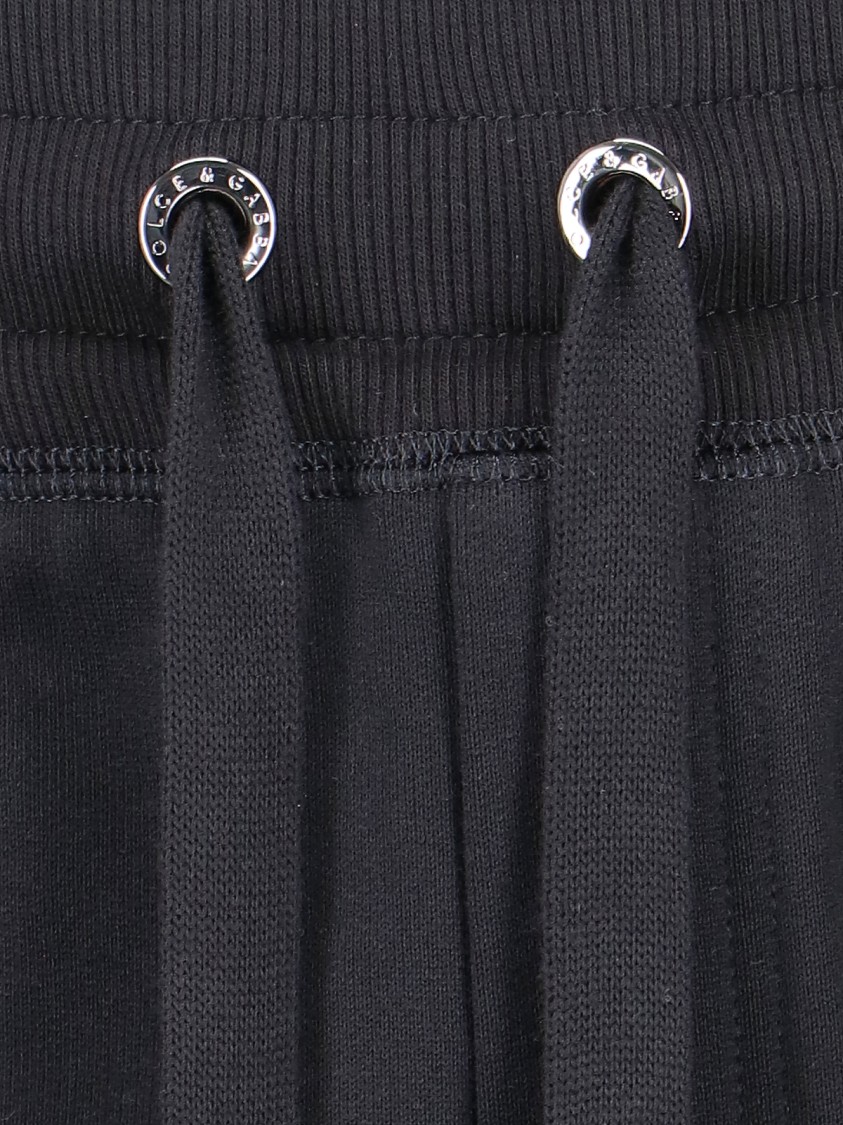 Dolce & Gabbana Logo Track Pants In Black