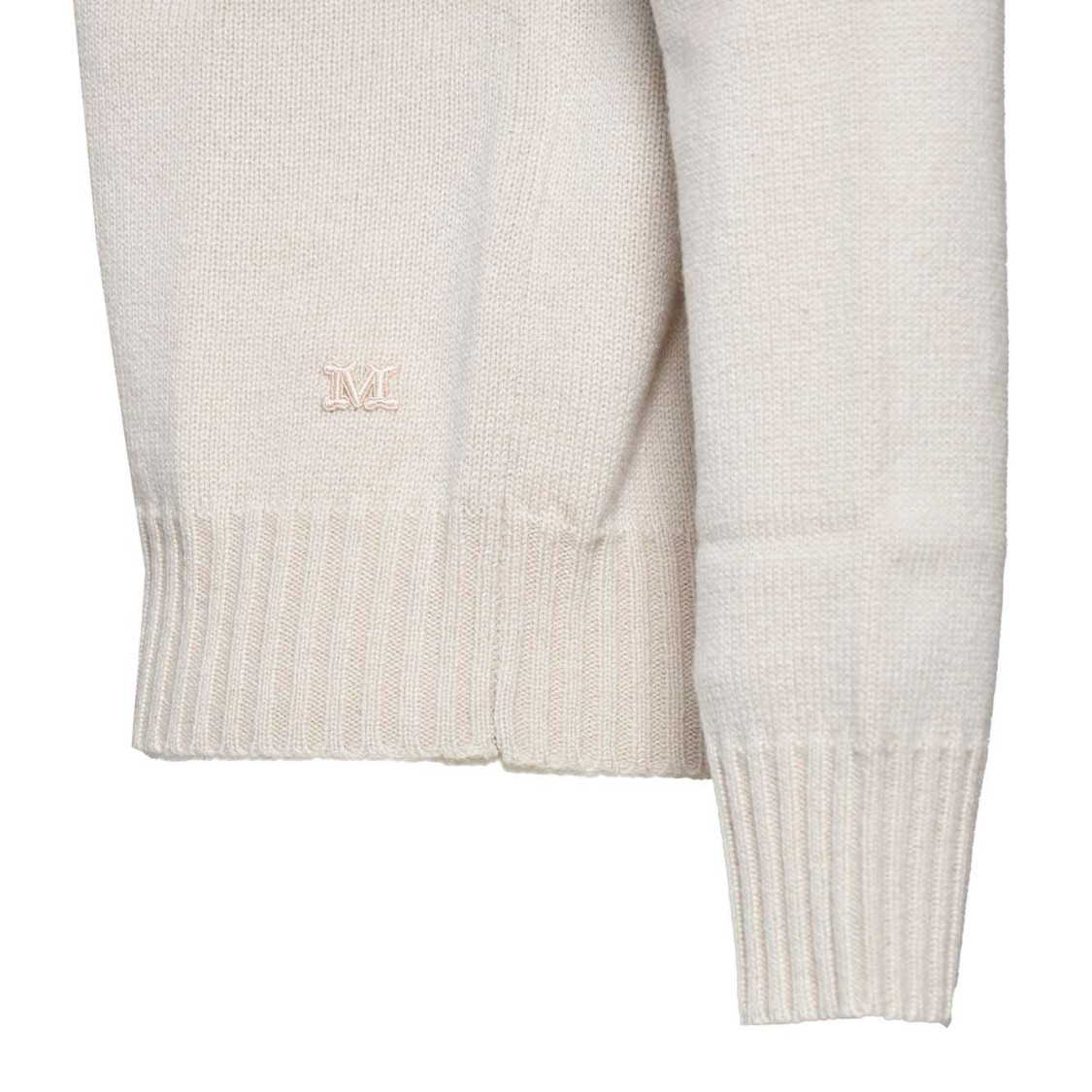 Max Mara Viglio Cashmere Sweater In Beige In Gray