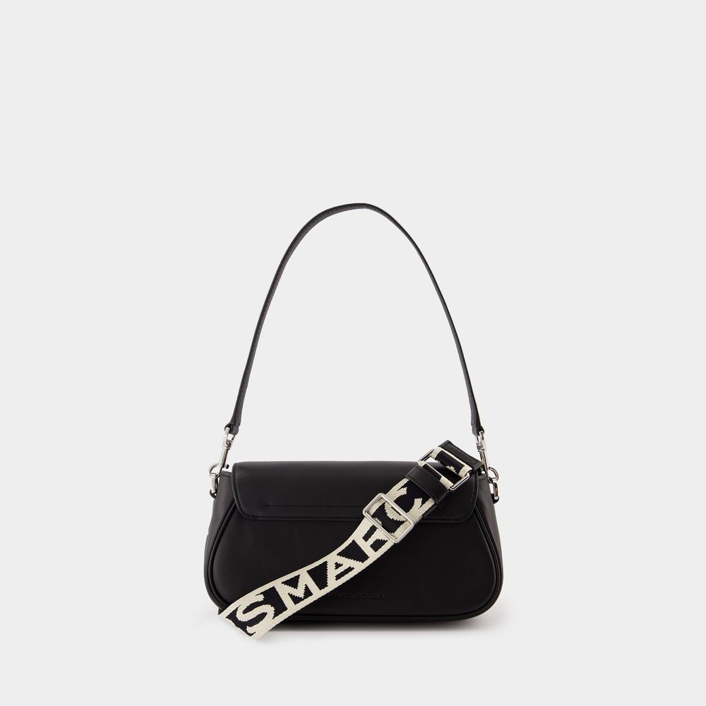 Marc Jacobs The Shoulder Bag - Leather - Black In White
