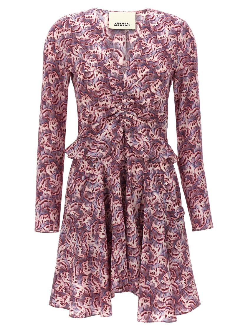 Isabel Marant 'usmara' Dress In Pink