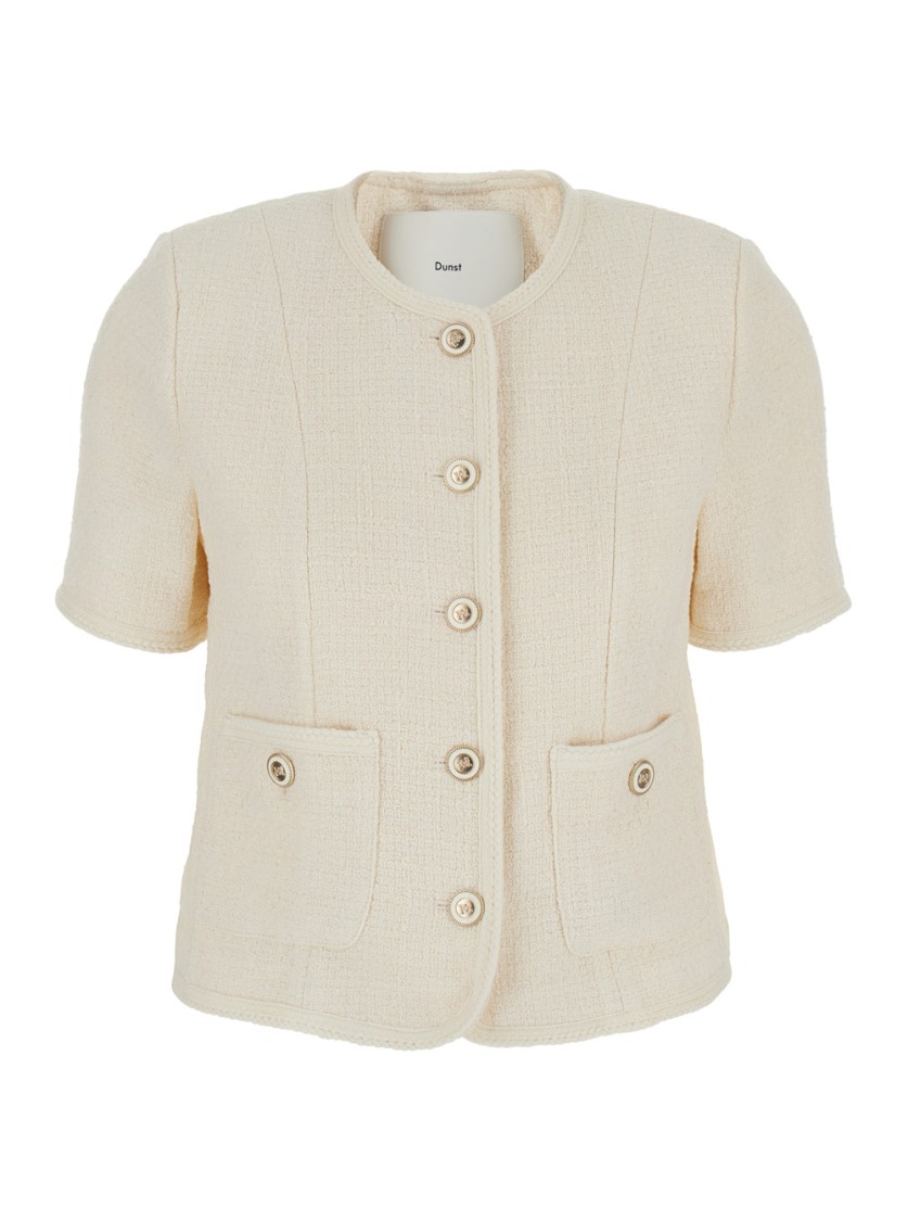 DUNST DUNST SUMMER' BEIGE JACKET