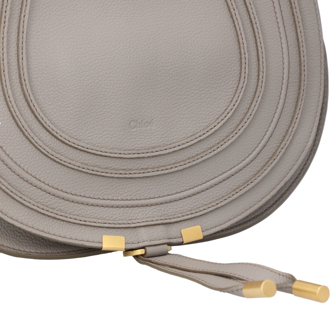 Chloé Marcie Medium Textured-leather Shoulder Bag
