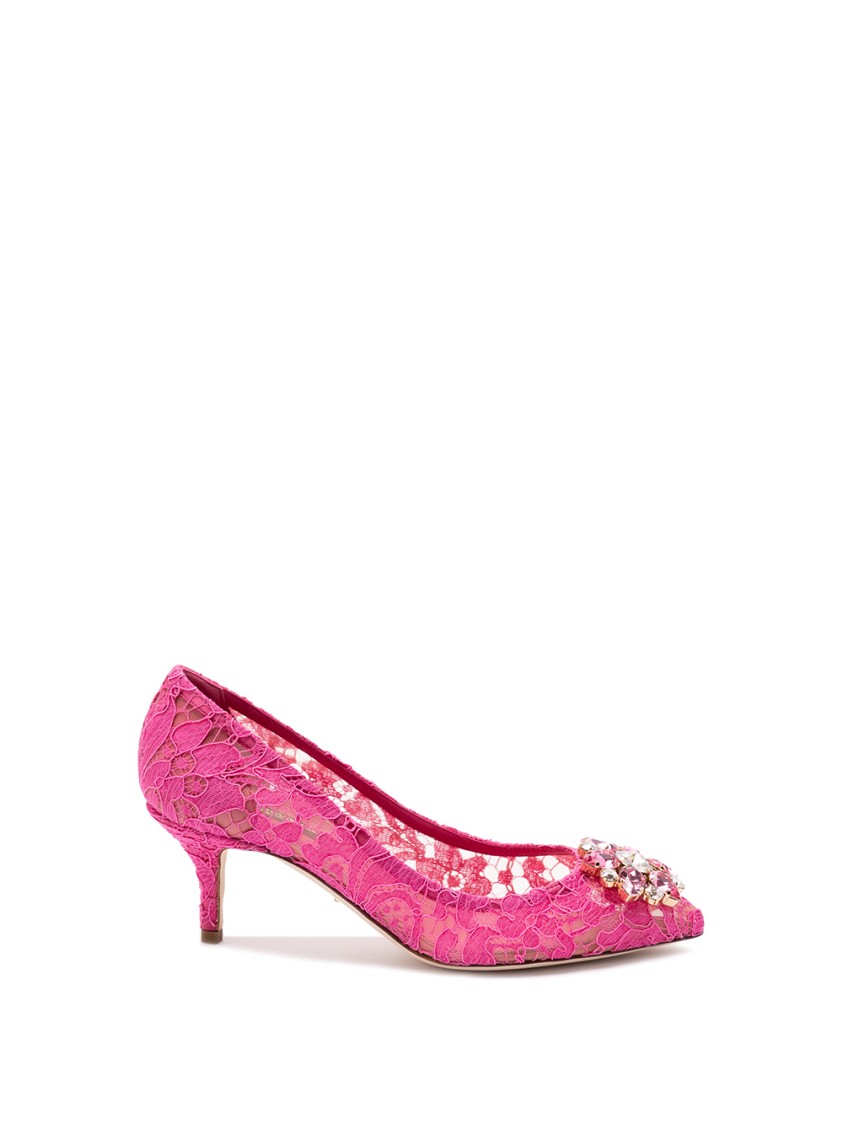 Dolce & Gabbana `rainbow` Pumps With Brooch Detailing