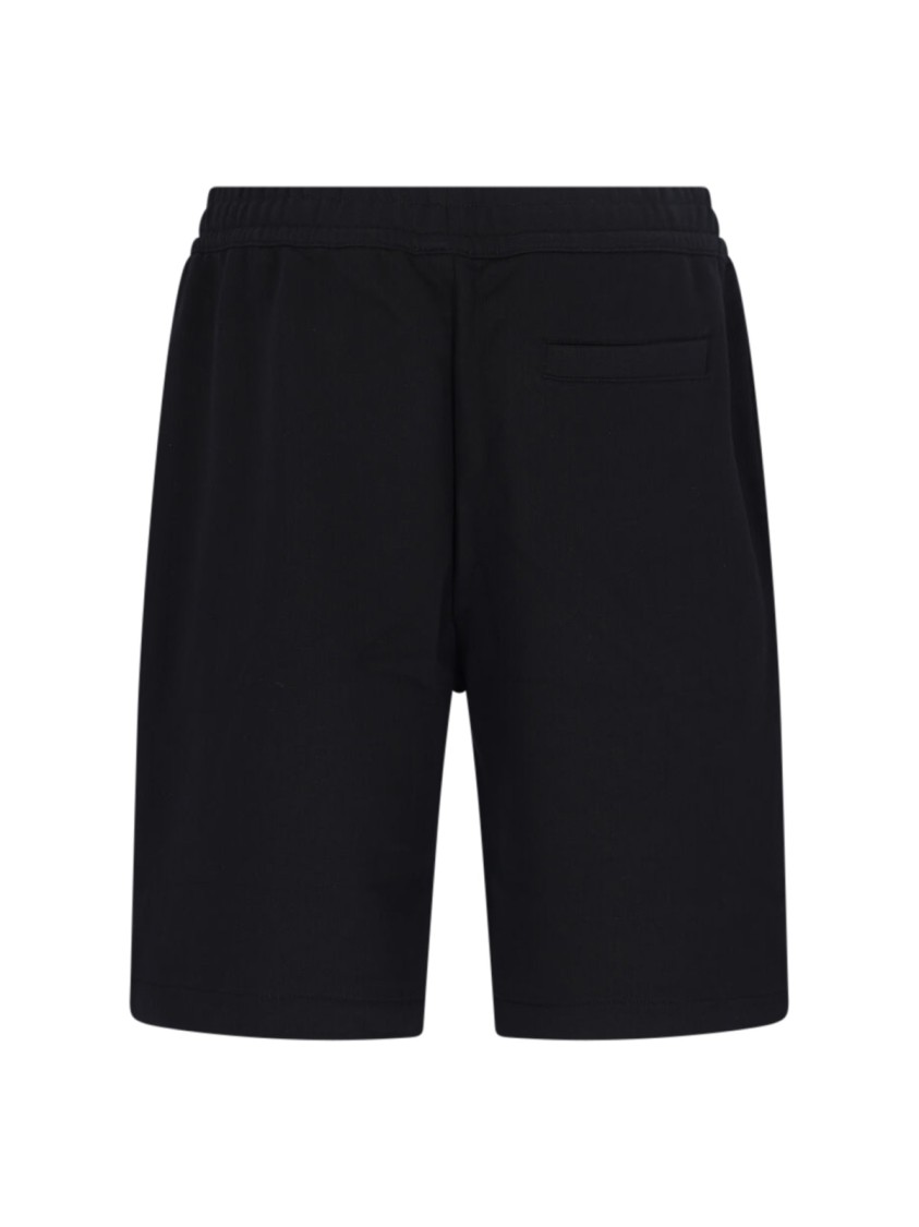 Burberry Raphael Logo Cotton Jersey Sweat Shorts
