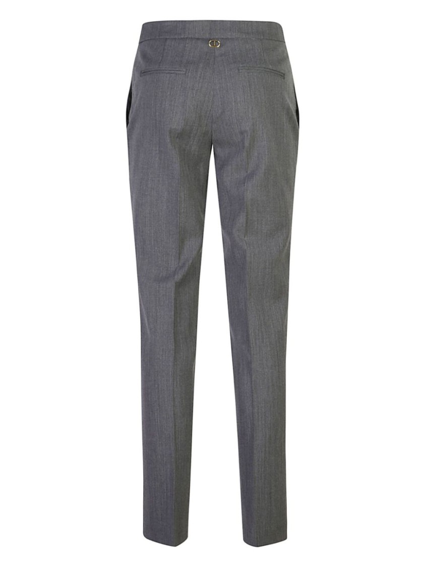 Twinset Twin-set Trousers In Grey