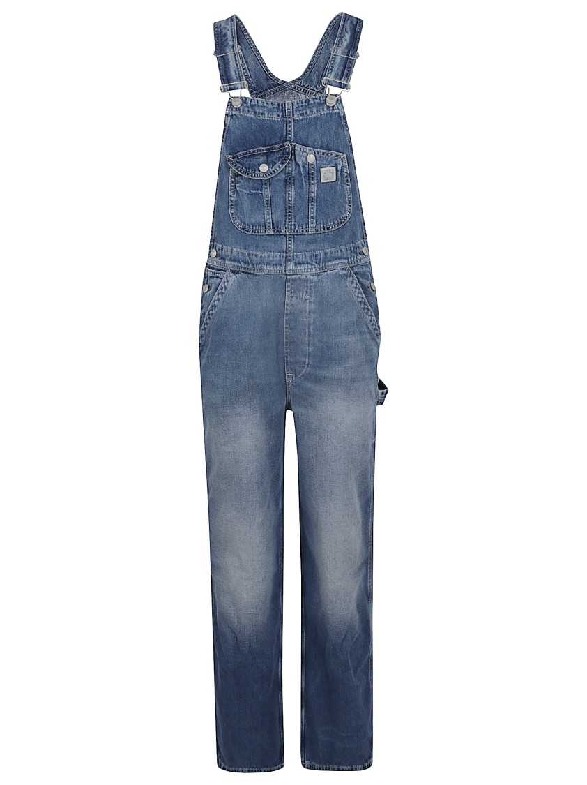 Shop Polo Ralph Lauren Lightweight Denim Overall With Adjustable Straps