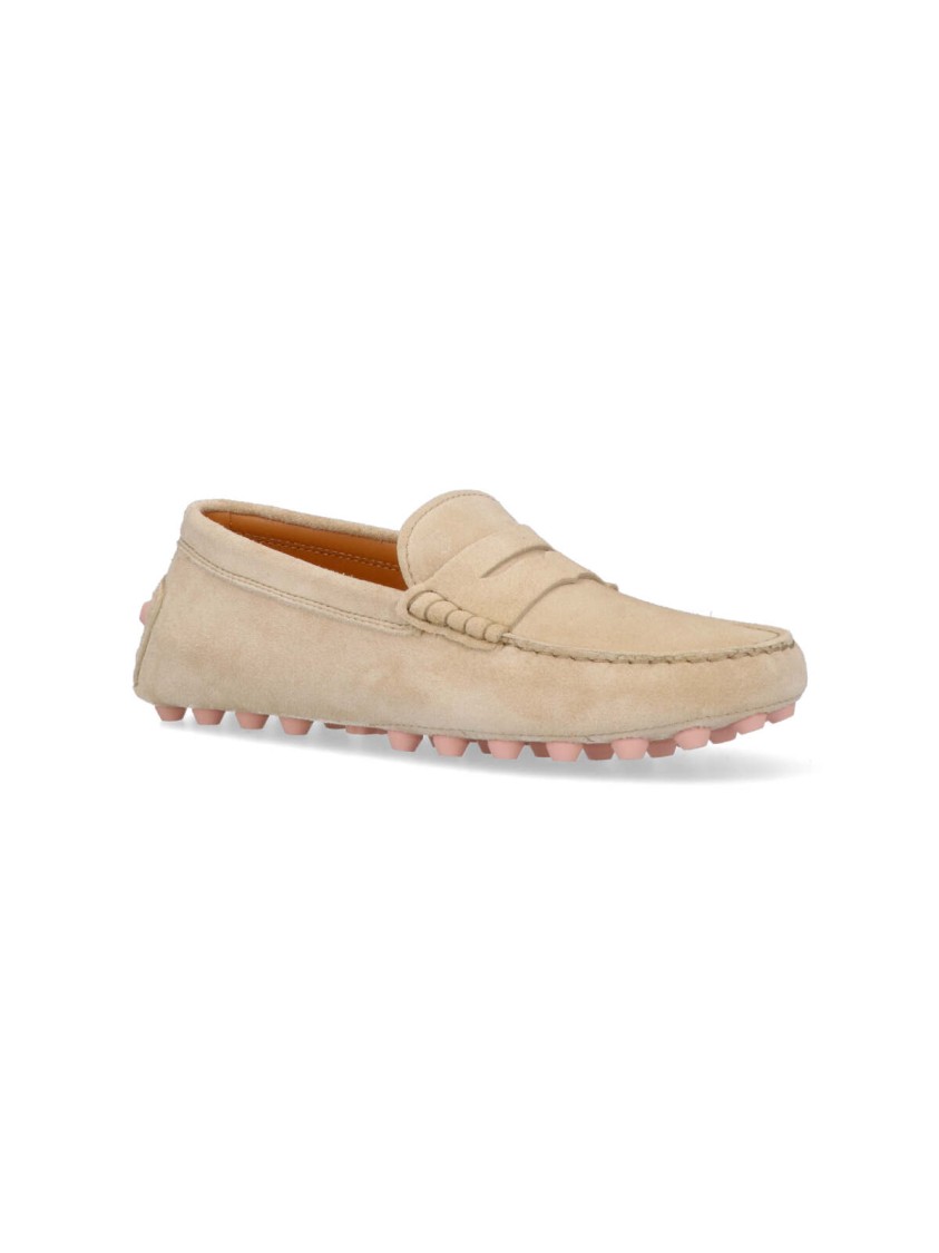TOD'S TOD'S GOMMINO BUBBLE' LOAFERS – BEIGE