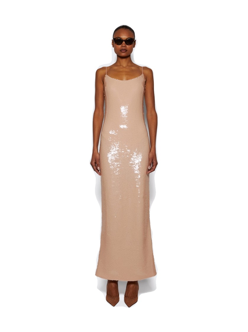 The New Arrivals By Ilkyaz Ozel Isis Gown Nue Au Lune In Pink