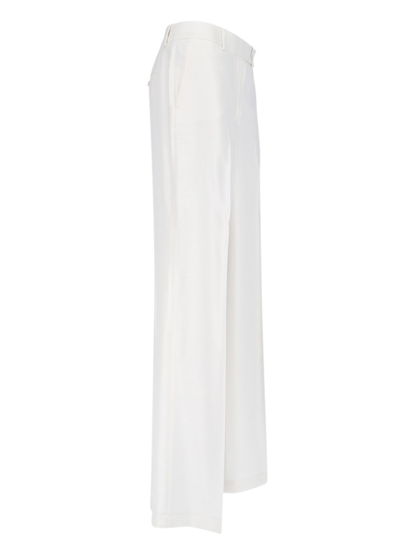 Kiton Straight Trousers With Belt Loops And Pockets