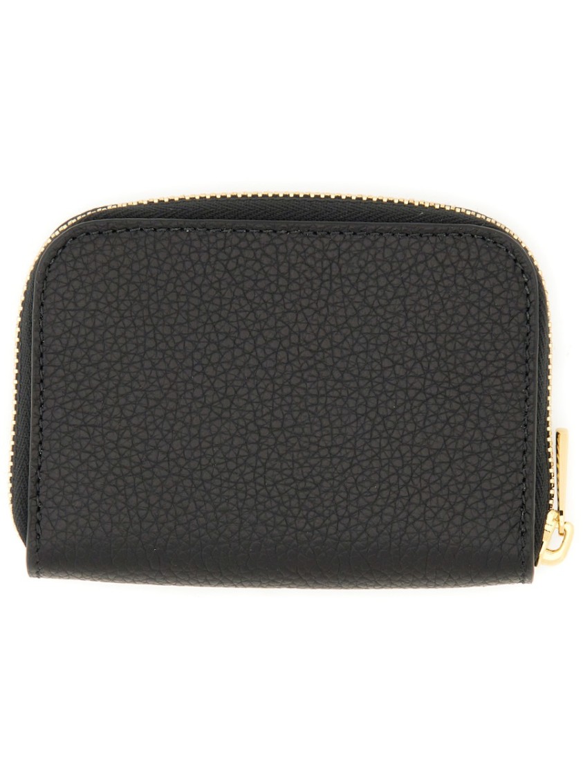Ferragamo Mini Gancini Hook Credit Card Holder