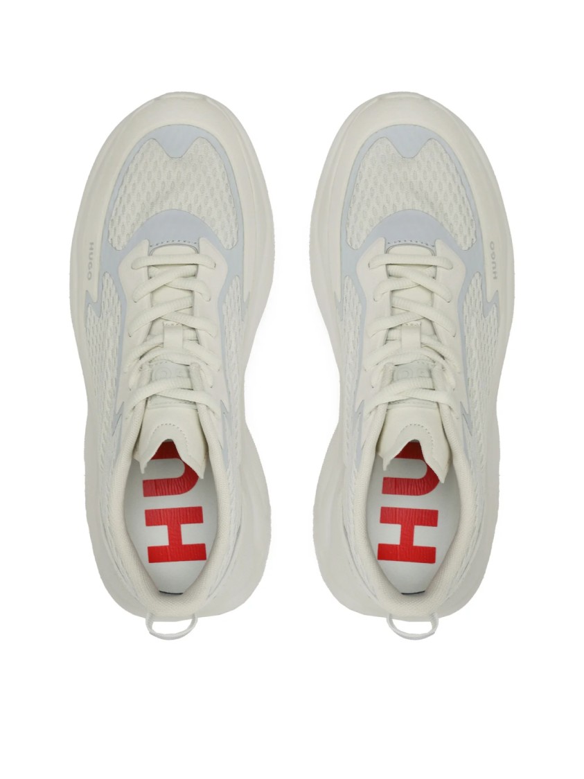 Hugo Boss Leon Runner Sneakers In White