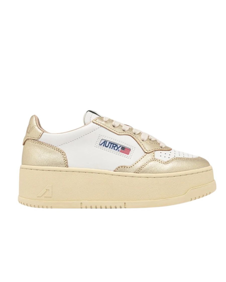 Autry Platform Low-top Sneakers With Platform Sole