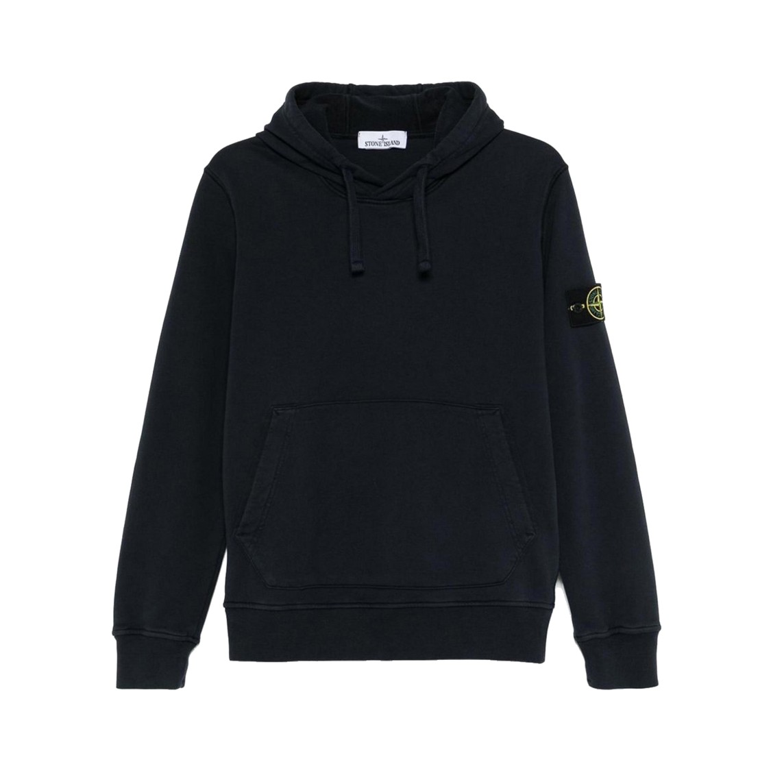 Stone Island Organic Cotton Fleece Hoodie