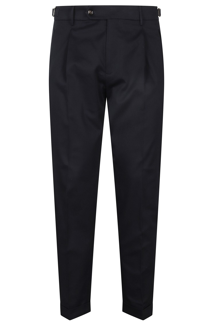 Berwich Retro Trousers In Black