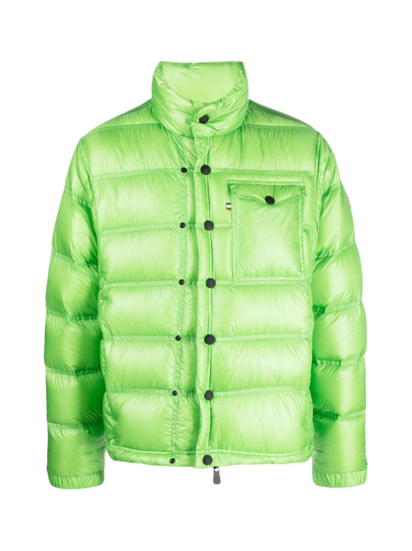 Moncler Men's Grenoble Raffort Down Jacket In Green