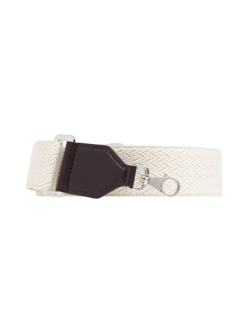 Lanvin Borsa Shopping In & Out Piccola In Tela Bicolor Donna