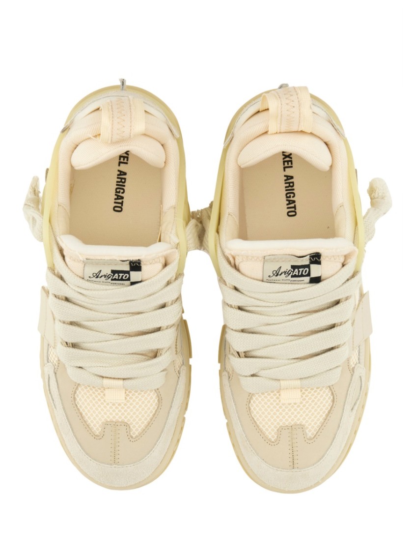 Shop Axel Arigato "patchwork Area" Sneakers In Neutrals