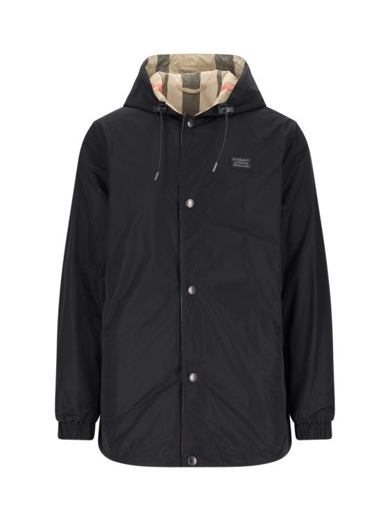 Burberry Reversible Hooded Jacket – Black/Beige Parka | THE LIST