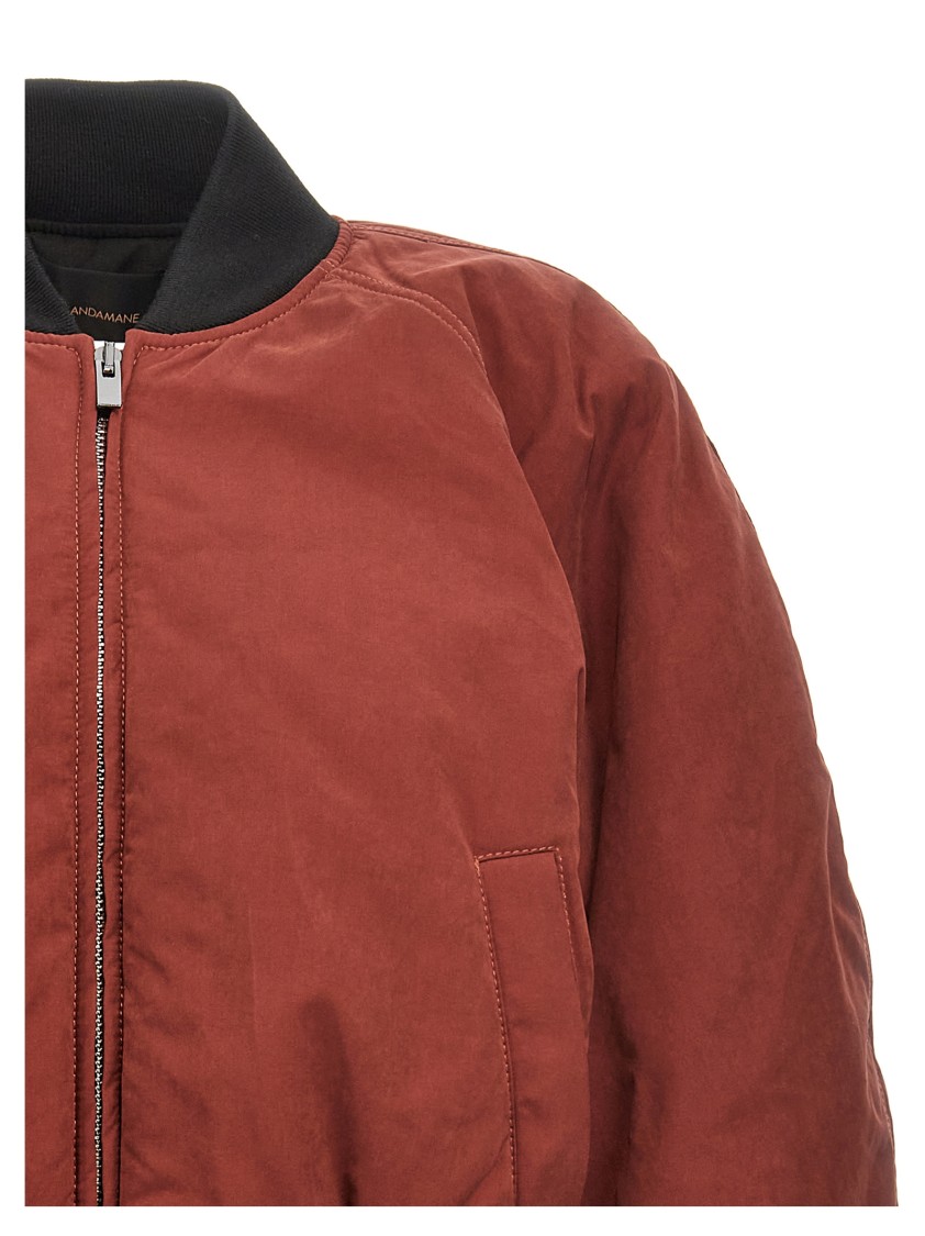 The Andamane Jacket Andamane Woman Color Burgundy In Orange