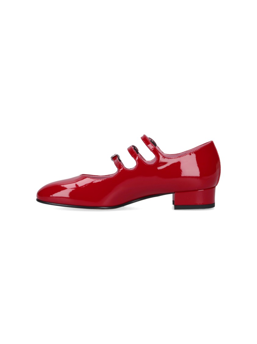 Shop Carel Mary Jane Pumps "ariana" In Red Patent Leather