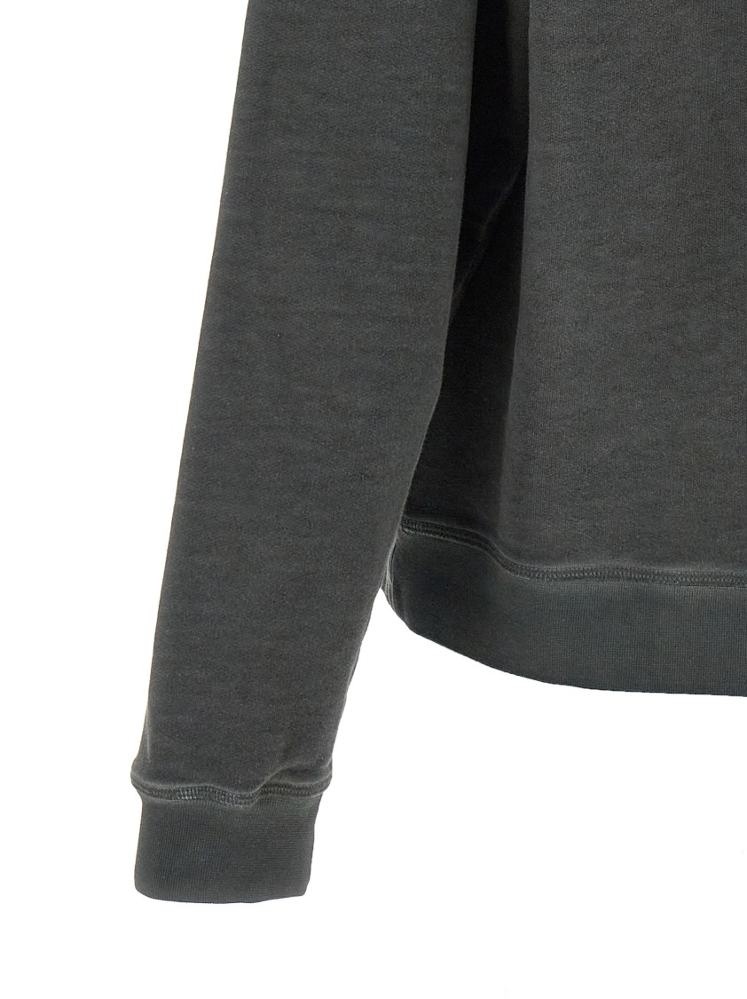 Dsquared2 "top Fade" Crew Neck Sweatshirt In Gray