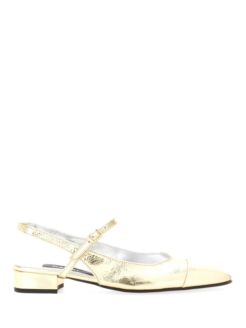 Carel Paris "ocean" Slingback In Gold