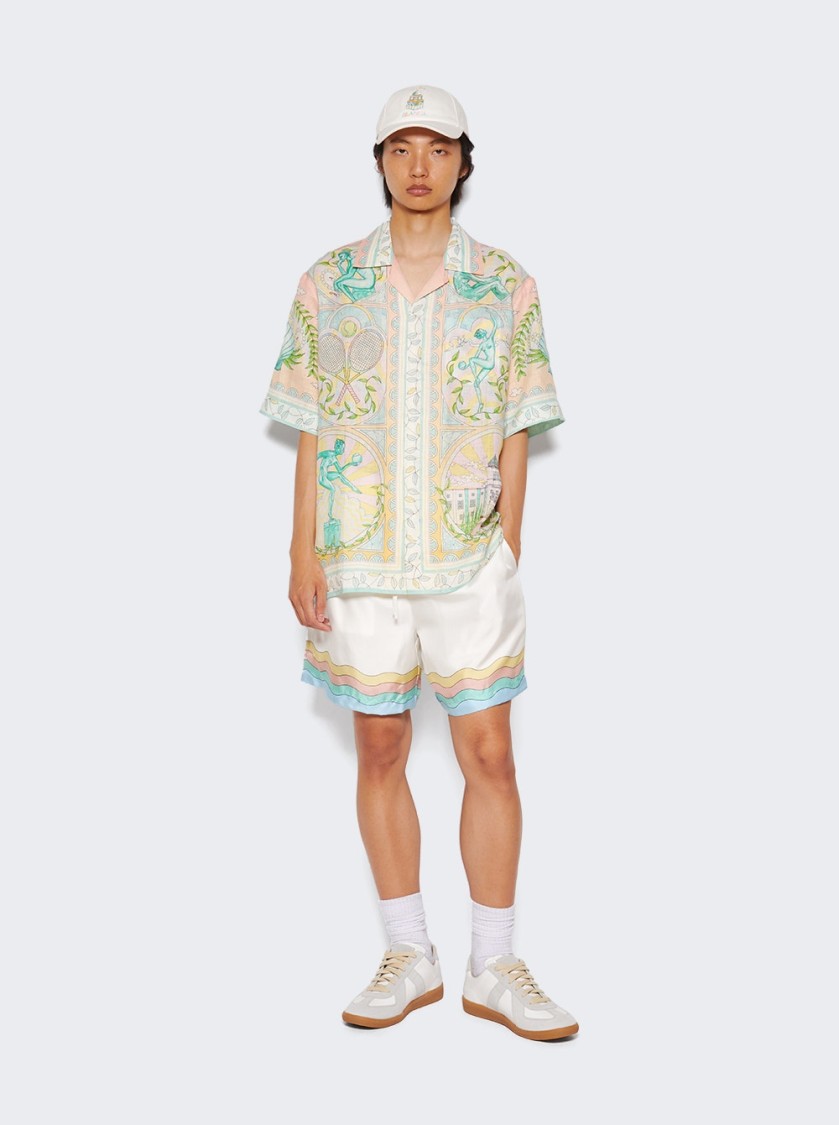 Casablanca White Maison De Reve Shorts