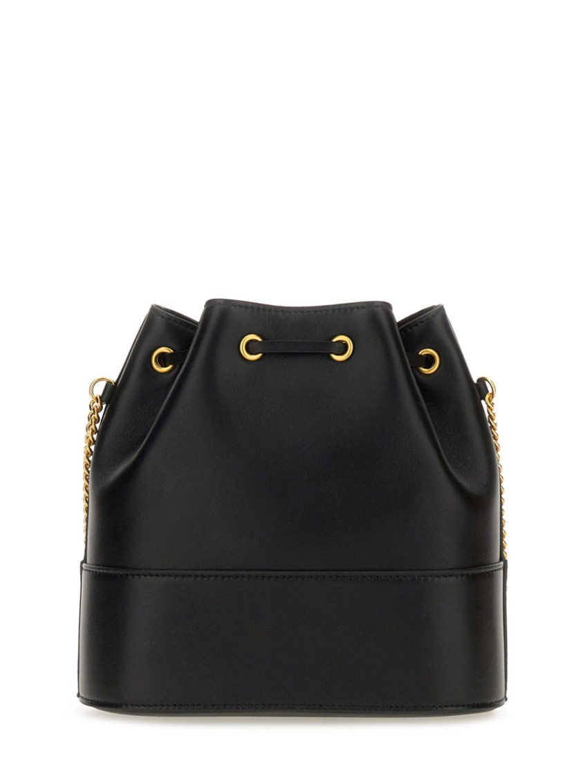 Valentino Garavani Mini Bucket Bag With Chain "vlogo Signature"