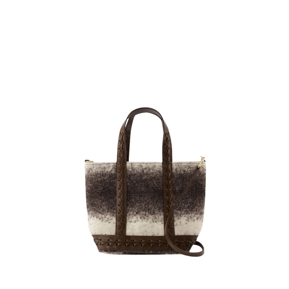 トートバッグ Cabas S Shopper Bag - Vanessa Bruno - Wool - Brown Vanessa Bruno Women's Cabas S Shopper Bag - Wool - Brown