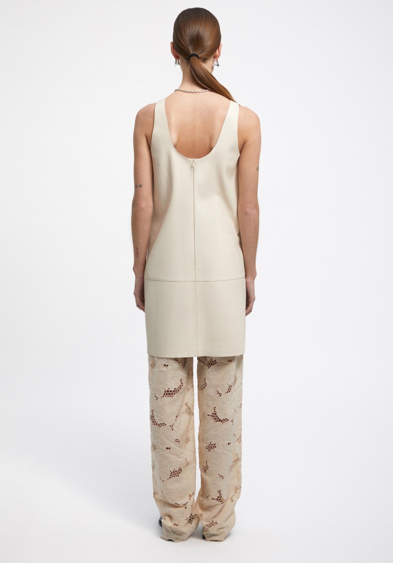 AERON AERON ADELLA - LEATHER MINI DRESS 