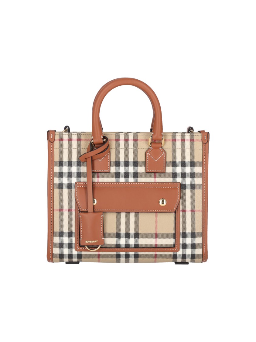 Burberry Freya' Mini Bag – Beige In Neutrals