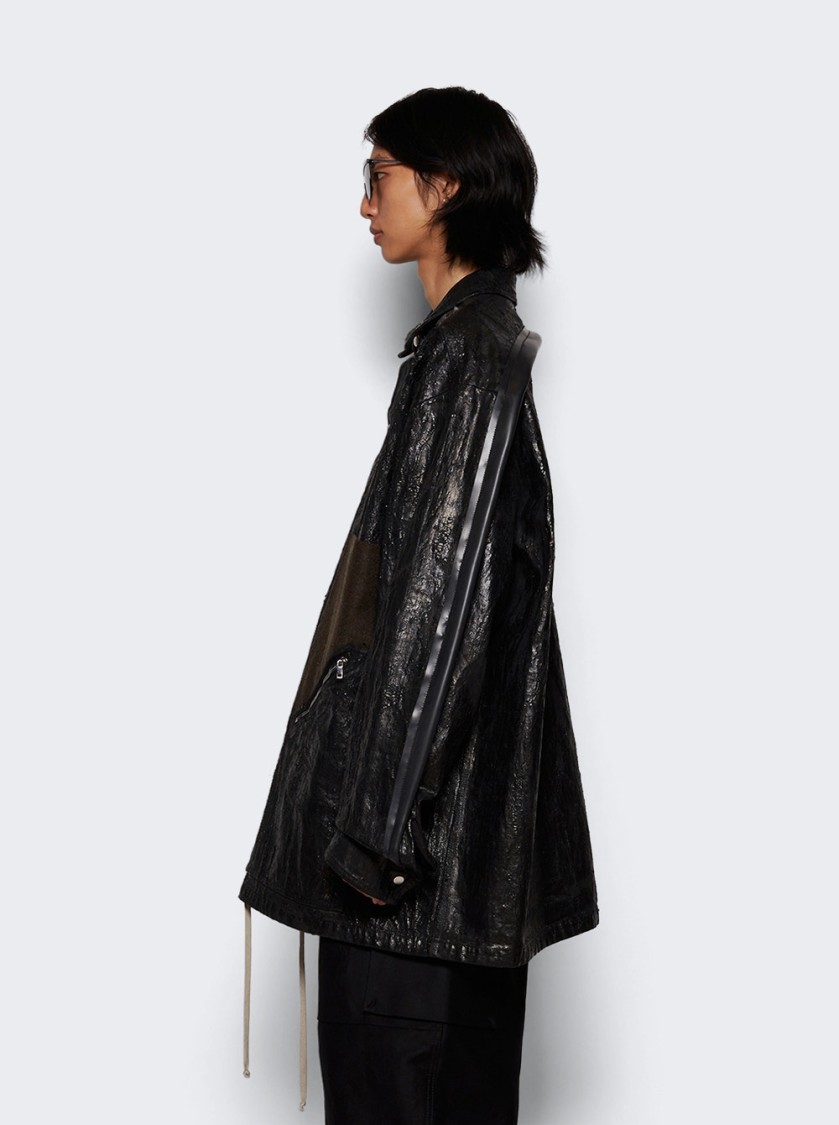 Rick Owens Porterville Runway Drawstring Hem Tour Jacket