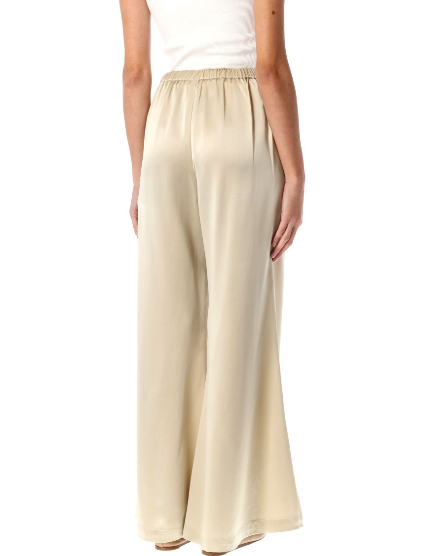 Shop By Malene Birger Lucee Flared Trousers In Neutrals