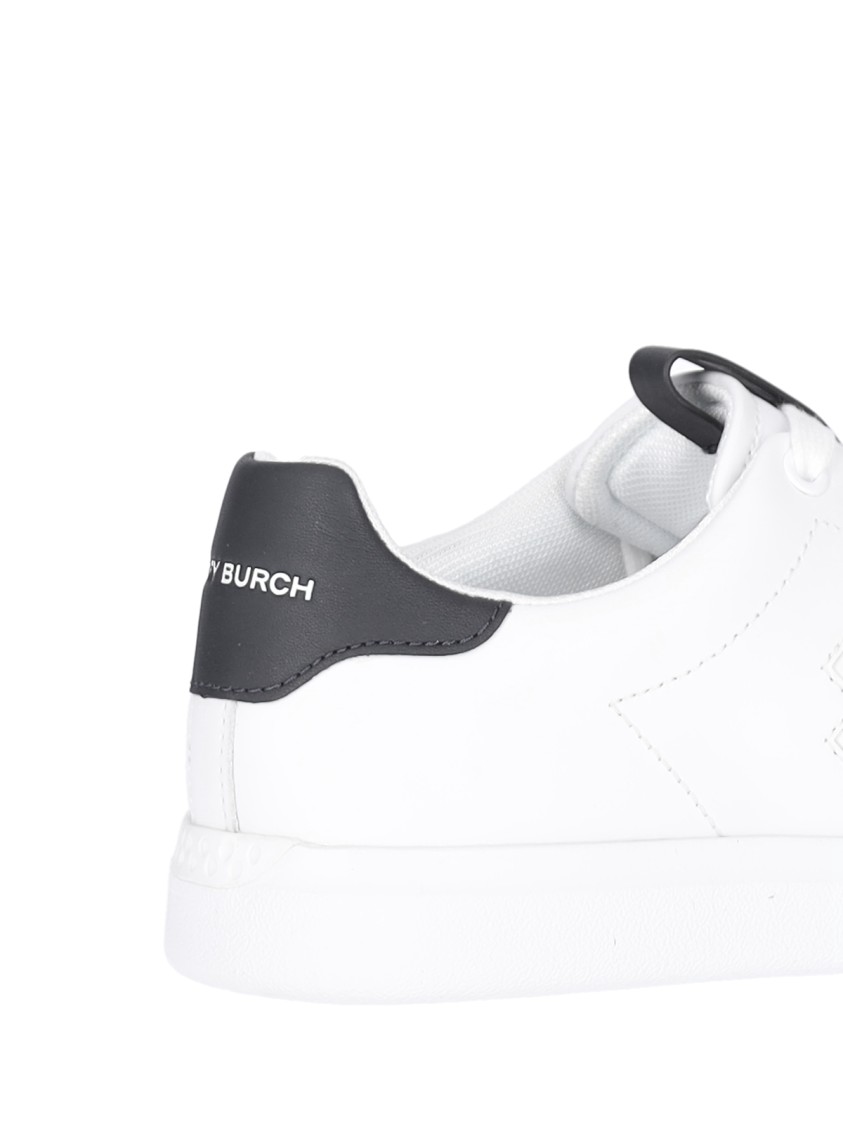 Shop Tory Burch Howell Court Sneakers – White
