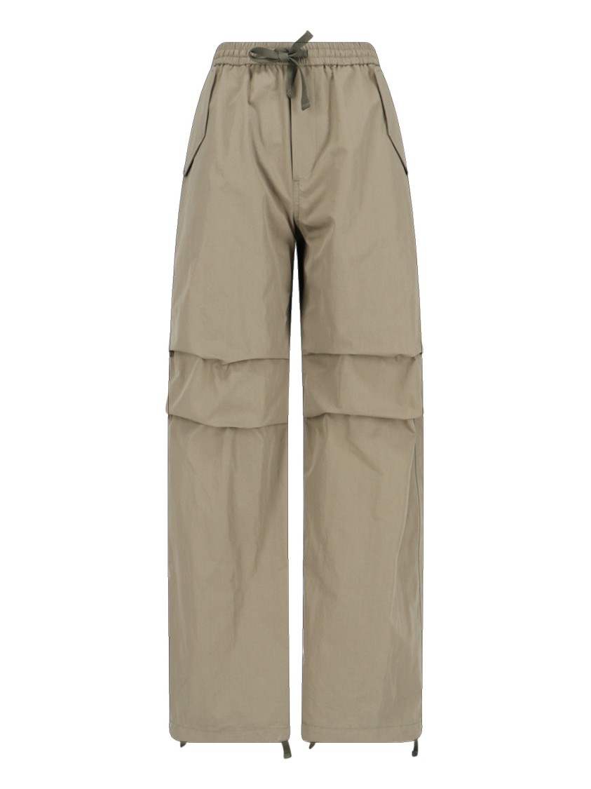 Vis-a-vis Vis A Vis Wide Trousers Vis A Vis In Green