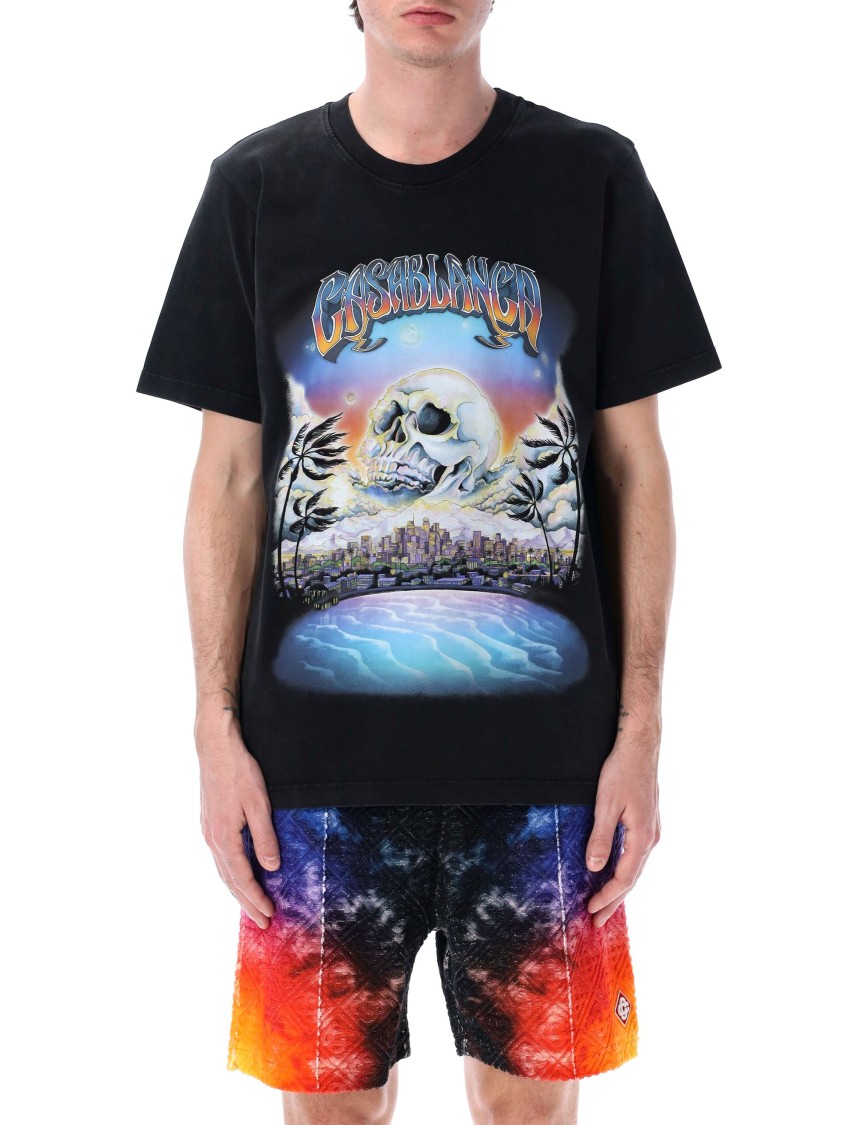 Casablanca Premonition Hotfix Printed T-shirt
