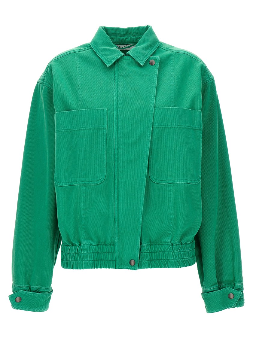 Max Mara Arturo Casual Jackets And Parka Green In Green