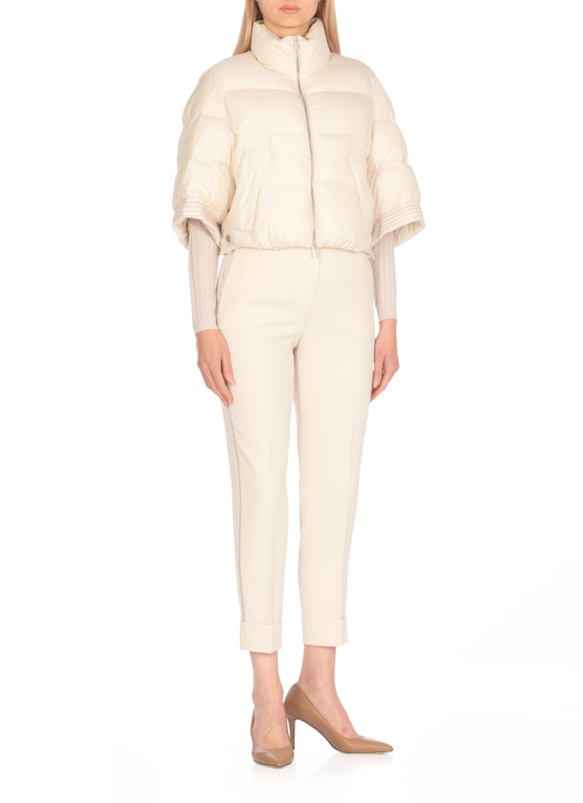 PESERICO PESERICO QUILTED AND PADDED DOWN JACKET