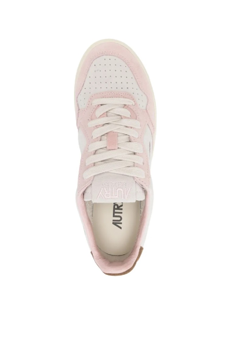 Autry Medalist Low-top Sneakers With Suede In White