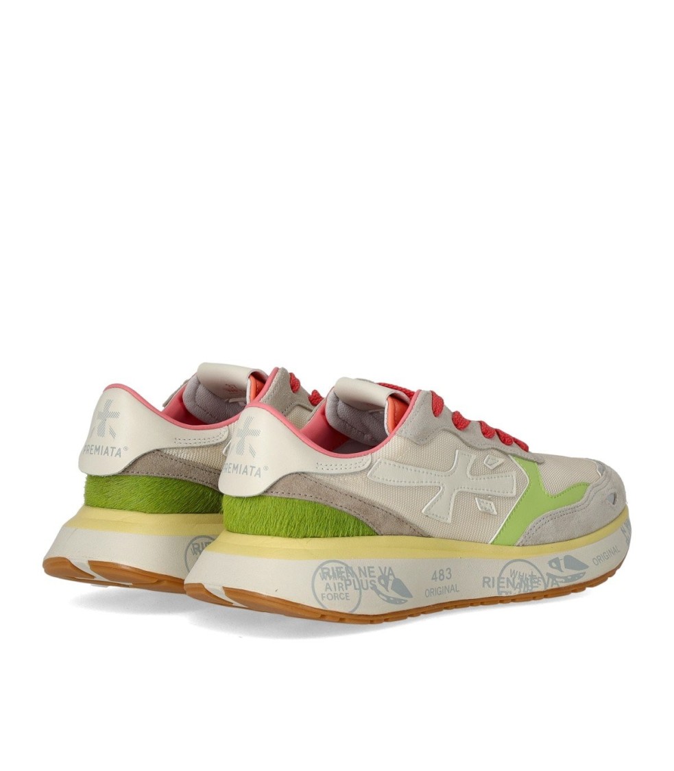 Shop Premiata Lauryn 7481 Sneaker In Neutrals