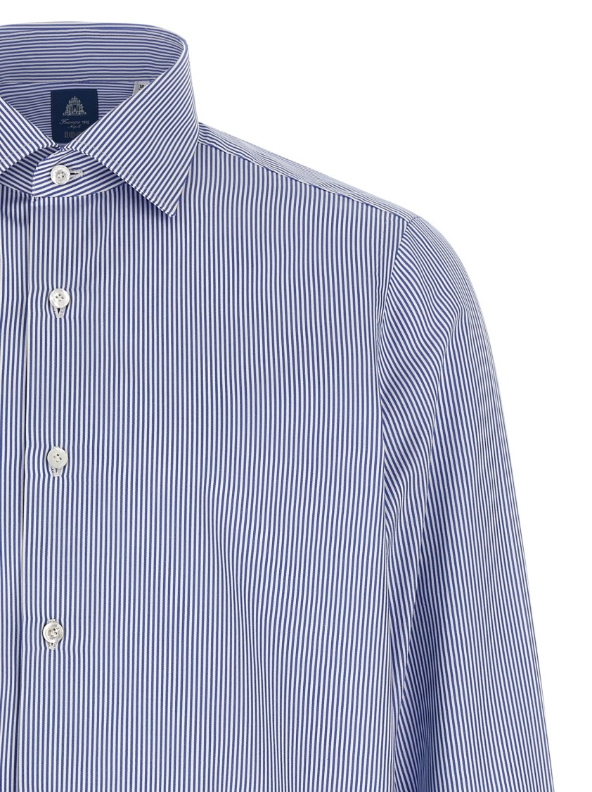 Finamore 1925 Napoli Shirt And Blouse Multicolor In Blue