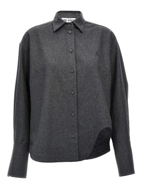 The Attico American Fleece Double Melange Sweatshirt | THE LIST