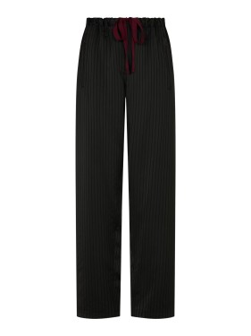 パンツ Serena Bute Cropped Jogger - Bright Red Rent Buy Serena Bute The Flat Fronted Jogger - Lipstick Red