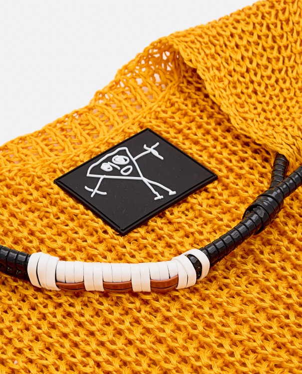 トートバッグ Plan C Orange Mesh Shopper Bag Plan C Orange Mesh Shopper Bag | ModeSens