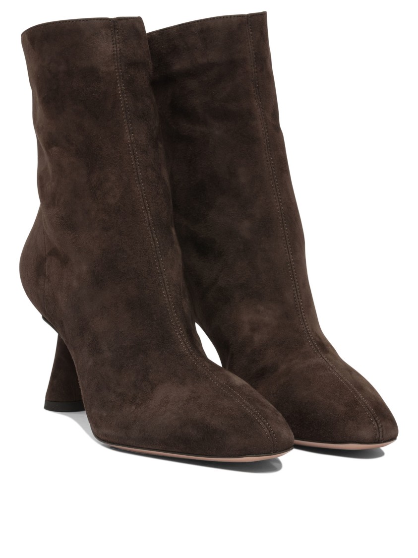 Aquazzura Pointed-toe Ankle Boots In Black